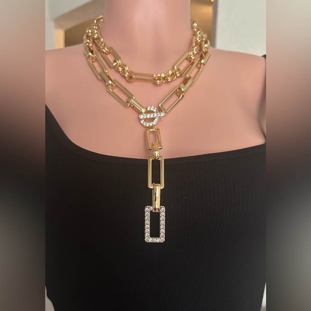 GMLT BEAD CHAIN LYR
FALL COLOR fine jewelry by Style&Co.